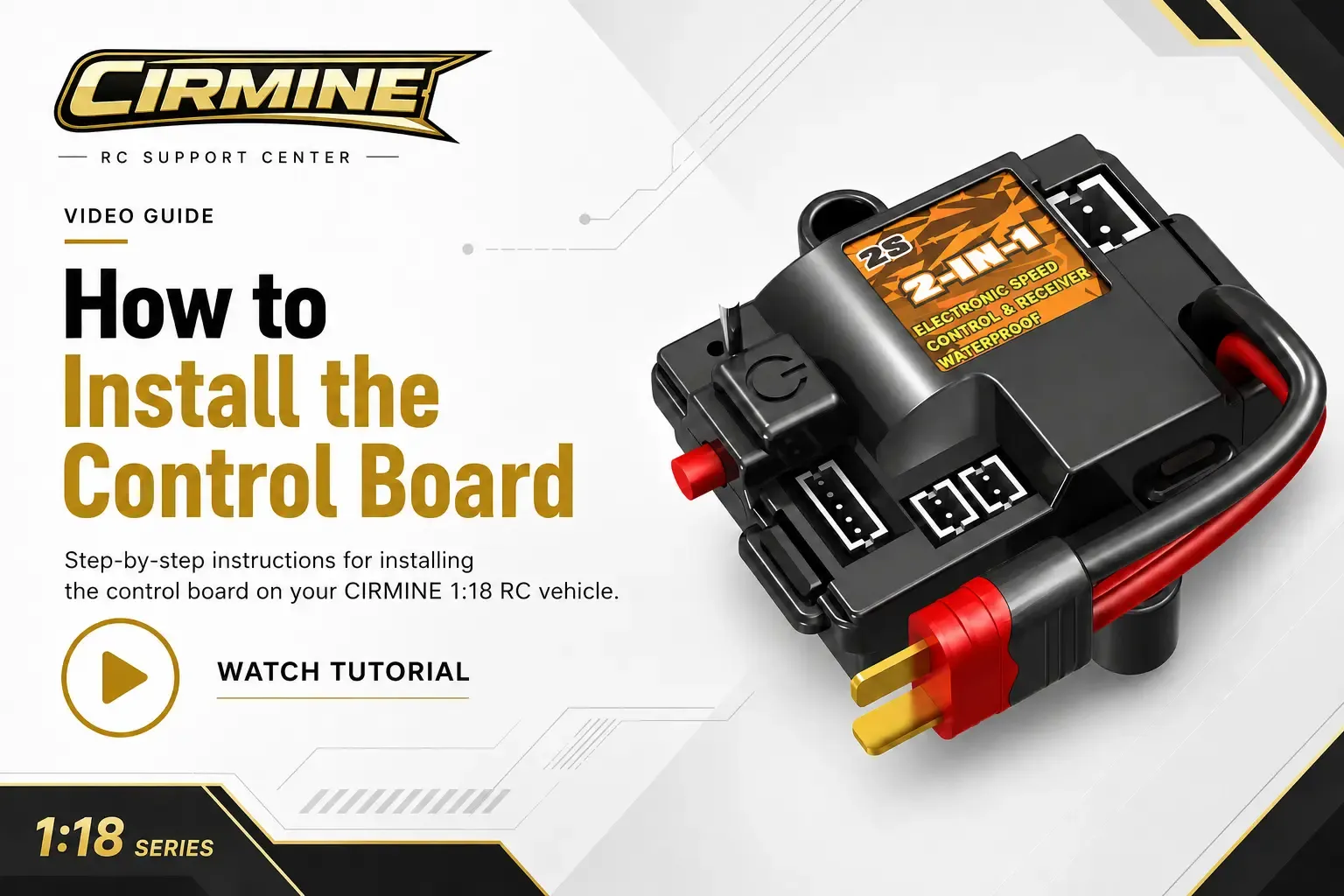 1:18 Scale Circuit Board Installation Guide
